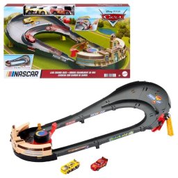 Set de pista y vehículo Mattel Disney Pixar Cars HXJ33 multicolor plástico