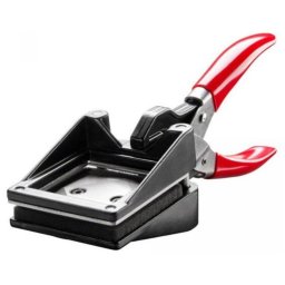 Guillotina para papel Walimex 17933 metal negro y rojo peso ligero