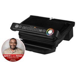 Parrilla eléctrica Tefal GC705816 negra rectangular 2000 W 6 programas