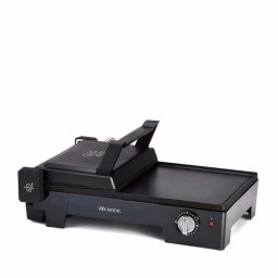 Parrilla eléctrica Ariete 1916/10 negra 2400W 3 zonas superficie 600x250mm