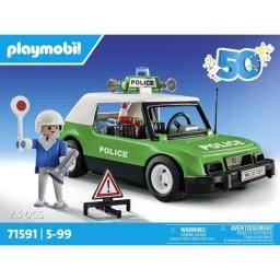 Set de policía Playmobil 71591 Multicolor 80 piezas con figura y accesorios