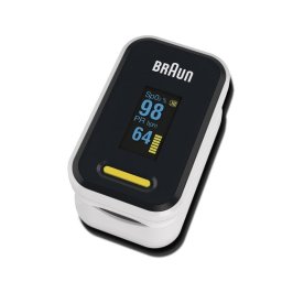 Oxímetro de pulso Braun YK-81CEU OLED Precisión 3% Acero inoxidable