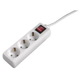 Regleta Hama 69223781 3 Tomas Interruptor 1,4 m Blanca