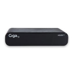 Descodificador GigaTV HD250 T Full HD DVB-T2 HDMI USB Grabación 1000 canales