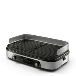 Parrilla eléctrica Philips Grill 2400W placas reversibles 2 zonas independientes