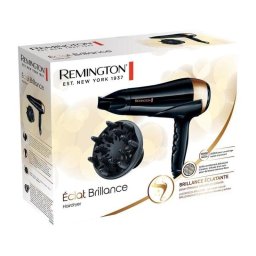 Secador de Pelo Remington D6098 Iónico Profesional 2200W con Difusor y Accesorios Negro Bronce