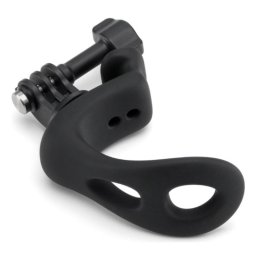 Soporte para cámara DJI Osmo Action Montaje adhesivo en mochila negro