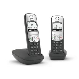 Teléfono Gigaset A690 Duo inalámbrico con altavoz y agenda 100 contactos