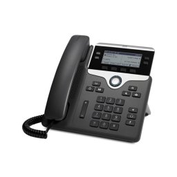 Teléfono IP Cisco 7841 Negro Plata 4 líneas LCD PoE escritorio/pared