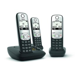 Teléfono Gigaset A690A Inalámbrico DECT con Altavoz y Identificador de Llamadas