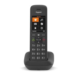 Teléfono Gigaset C575 Inalámbrico DECT Altavoz Pantalla 2.2" 200 Contactos Negro