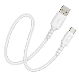 Cable USB DCU TECNOLOGIC 30402076 USB-A a USB-C 1 m Blanco