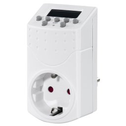 Programador eléctrico semanal Hama Mini Blanco Digital 20 programas