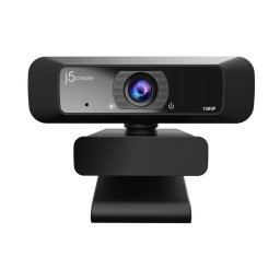 Cámara web J5CREATE JVCU100-N Full HD 2,07 MP rotación 360° micrófono USB