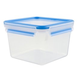Recipiente de almacenamiento Tefal K30217 1,75 L rectangular azul y transparente