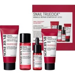 Snail Truecica Miracle Repair Starter Kit Lote De Regalo Para Pieles Sensibles Con Tendencia Acnéica
