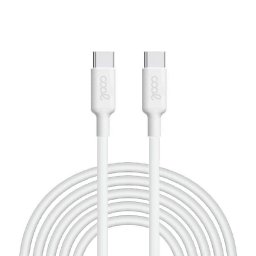 Cool Cable Compatible Universal UBS Tipo-C a Tipo-C Blanco 3m