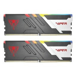 Memoria RAM Patriot Viper Venom 32GB 2x16GB DDR5 6000MHz CL30 Intel XMP RGB Negro Blanco