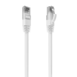 PcCom Essential Cable de Red RJ45 Cat7 FTP CCA AWG26 hasta 1000 Mbps 2m Blanco