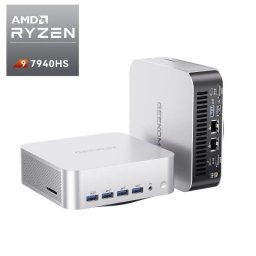 GEEKOM A7 Max AMD Ryzen 9 7940HS 16GB 1TB SSD Radeon 780M USB4 SD UHS-II WiFi LAN Dual