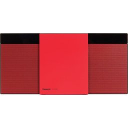 Microcadena Panasonic SC-HC304 20W RMS Bluetooth DAB+ FM Rojo HiFi