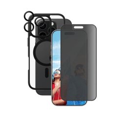 Protector de pantalla PanzerGlass iPhone 16 Pro 3 en 1 privacidad templado