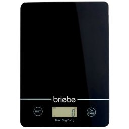 Briebe Kw1163 Báscula Cocina Digital Balanza Alta Precisión, Peso Comida Hasta 5kg Graduación 1g