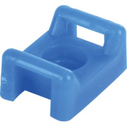 PANDUIT PAND TM3S8-C76 - Base de cable para bridas de 7,6 mm, azul claro