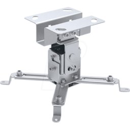 TECHLY ICA-PM-2S - Soporte de techo para proyector, 130 mm, plateado