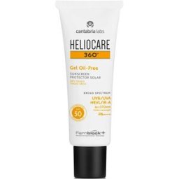 Heliocare Gel 360º Oil Free Protector Solar Facial Piel Grasa 50mL SPF50+