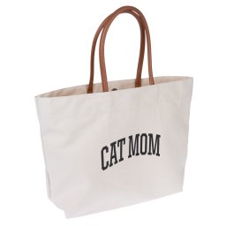Bolsa de lona TIAKI «Cat Mom» para la compra - 1 unidad