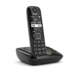 Teléfono inalámbrico Gigaset AS690A Negro agenda 100 contactos manos libres