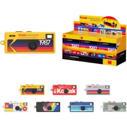 Cámara Compacta Llavero Kodak Charmera 1.6MP USB-C Pantalla LCD Diseño Vintage Sorpresa