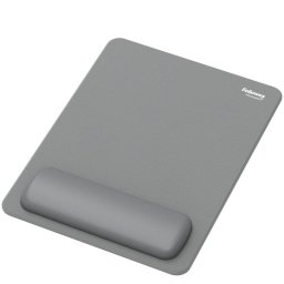 Alfombrilla Fellowes Breyta 100142561 XL Gris con reposamuñecas ergonómico