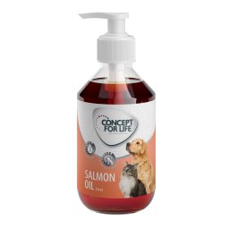 Aceite de salmón Concept for Life para mascotas - 250 ml