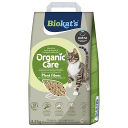 Arena Biokat's Organic Care con fibras vegetales - 3,2 kg (8 litros)