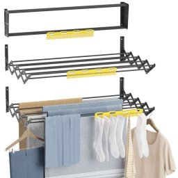 Newlux Wall V80 Tendedero Plegable Pared Negronegro