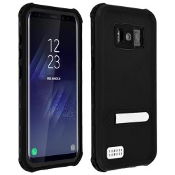 Avizar Funda Impermeable IP68 Negra para Samsung Galaxy S8 Plus