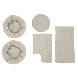 Recambios Natural Paradise - Set de cojines Magnolia XL Plus: Gris verdoso, pana