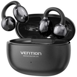 Auriculares Vention Echo Clip A11 Pro inalámbricos Bluetooth deportivos con estuche de carga negros