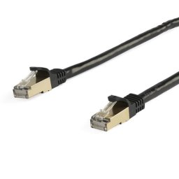 Startech Cable de Red RJ45 Cat 6a 5m Negro