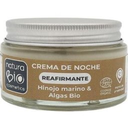 NaturaBIO Cosmetics Crema Noche Reafirmante Hinojo & Algas 50 ml
