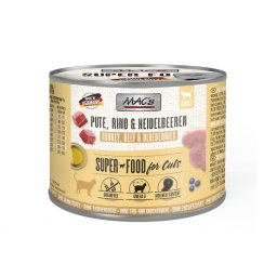 MAC's Cat 12 x 200 g - Pack Ahorro - Pavo, vacuno y arándanos