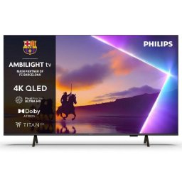 TV Philips QLED 55PUS8450 55" 4K Ambilight Titan OS Dolby Atmos Smart TV