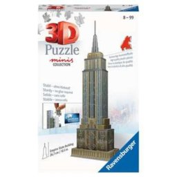 Puzzle 3D Ravensburger Mini Empire State Building 66 piezas para adultos y niños