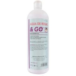 & GO Agua Rosas 750 Ml