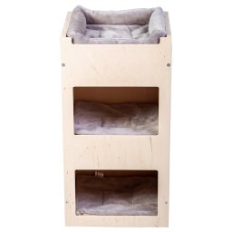 Rascador barril Natural Paradise Daisy S - gris claro