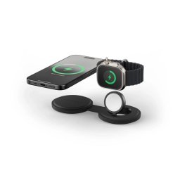 Cargador Satechi OntheGo 2 en 1 inalámbrico MagSafe USB carga rápida