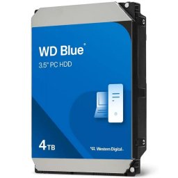 Disco Duro Western Digital Blue 4TB HDD 3.5" SATA 5400rpm Alta Fiabilidad