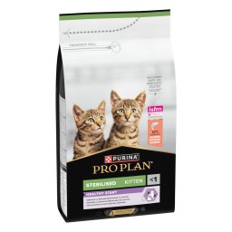 PURINA PRO PLAN Sterilised Kitten Healthy Start salmón - Pack % - 4 x 1,5 kg